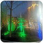 保定競(jìng)秀公園旁七一路街心公園（口袋公園）開放了！您知道哪些景觀燈等亮化燈具為什么那么布置設(shè)計(jì)嗎？