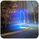 街心公園建設方興未艾，街心公園（口袋公園）面積不大，用什么樣的景觀燈才能實現(xiàn)畫龍點睛的效果呢